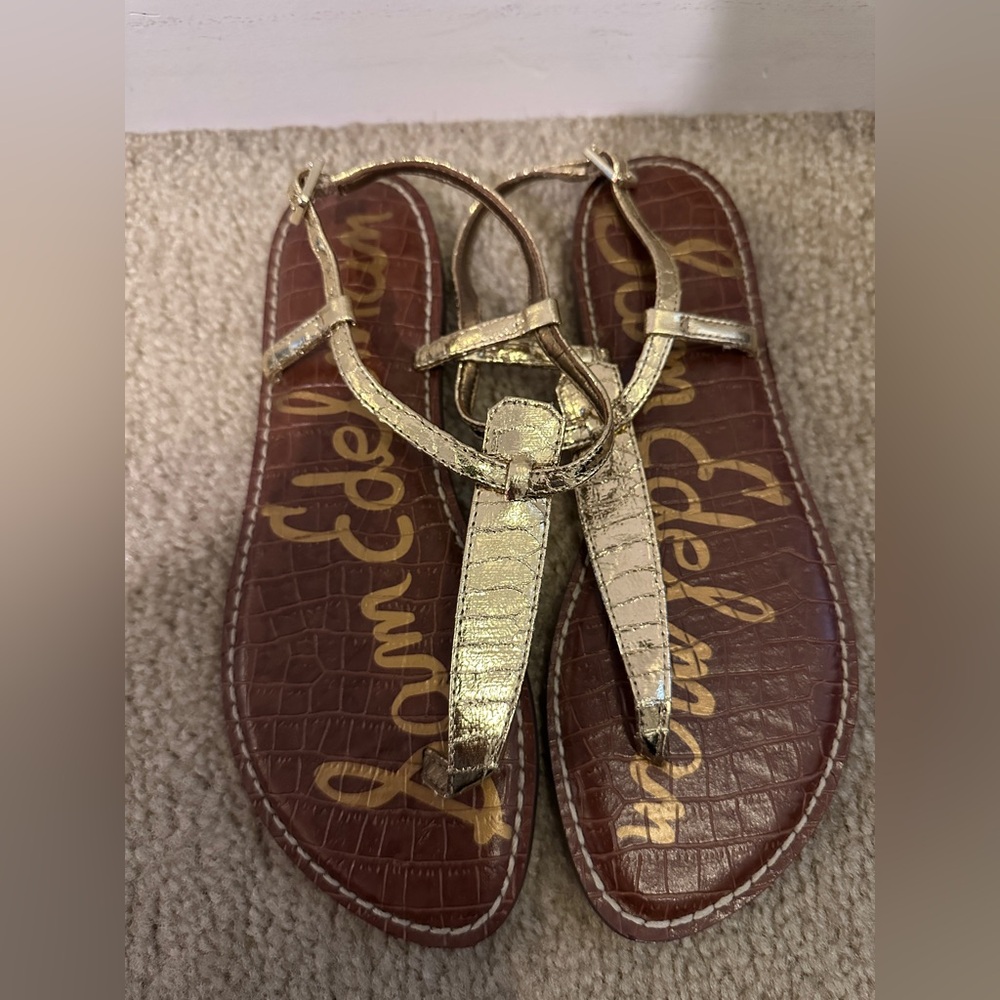 Sam Edelman GIGI Sandal in gold